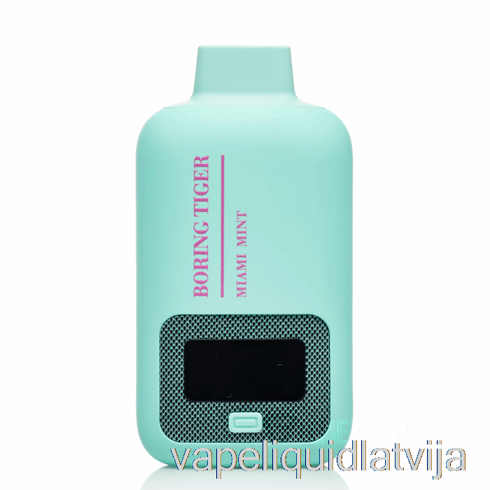 Luffbar Boring Tiger 25000 Vienreizējais Miami Mint Vape šķidrums